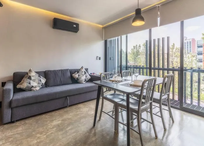 Apartamento Zielo Ac Rooftop Views Business Center